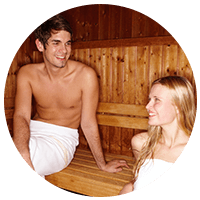 Sauna pour 6 personnes