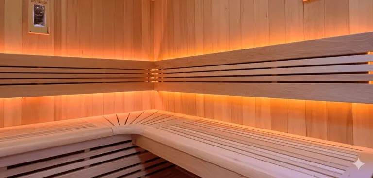Sauna Chromothérapie LED Orange